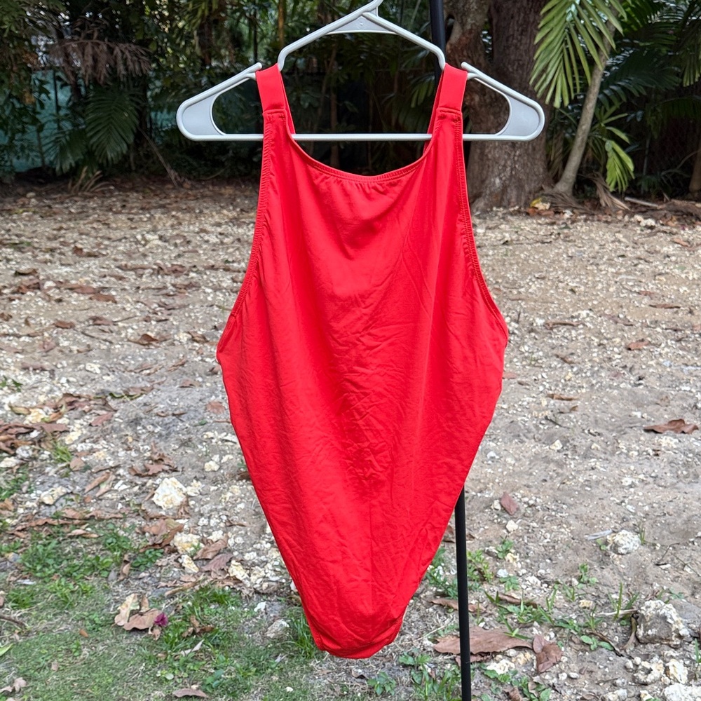 Andie Orange RedWomen's One Piece Swimsuit